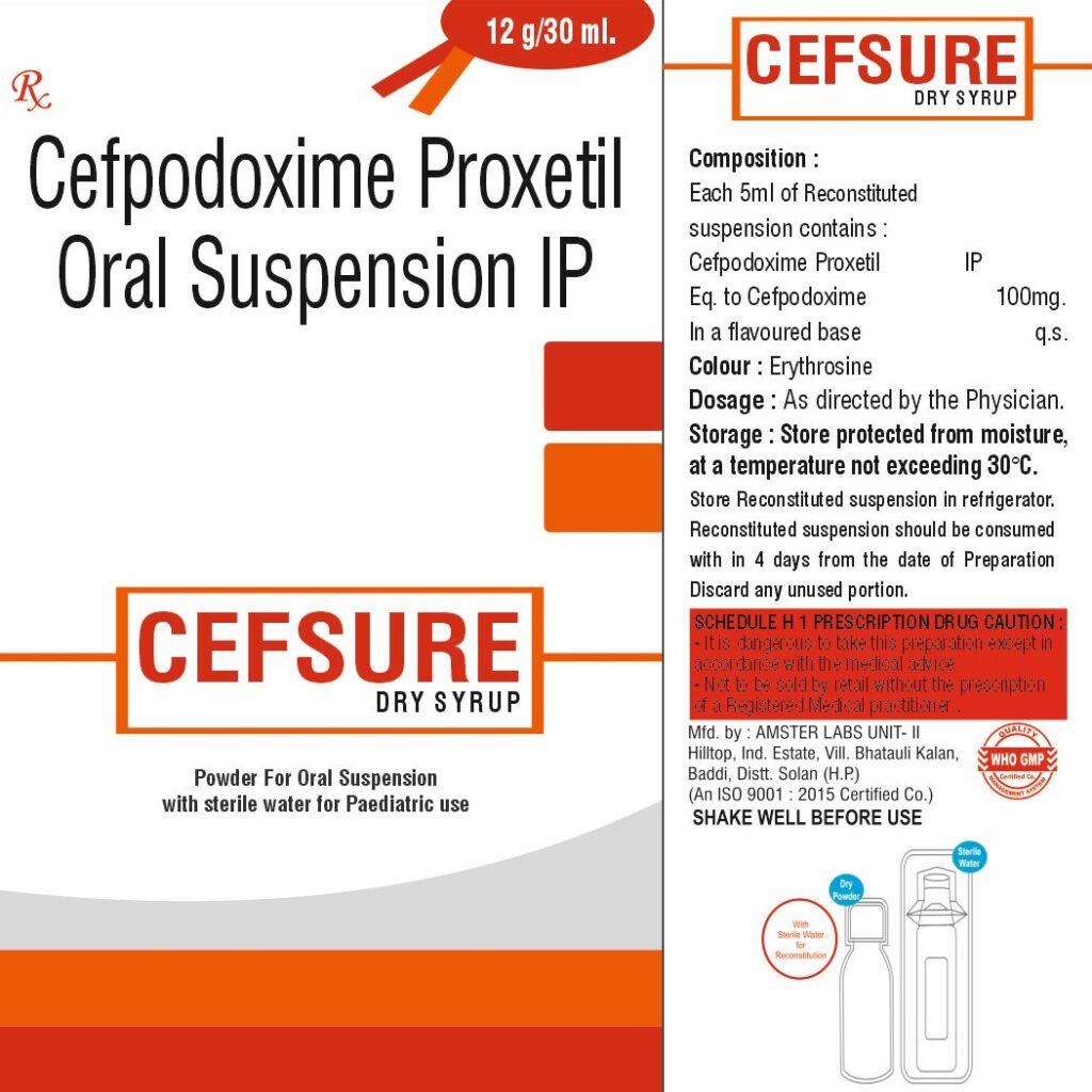 CefSure Dry Syrup